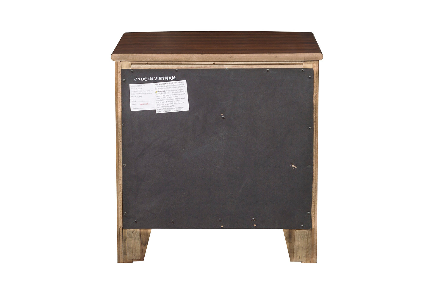 Homelegance Nightstand Cotterill Dark Cherry Finish 1730-4
