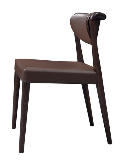 Union Modern Brown Oak Dining Chair