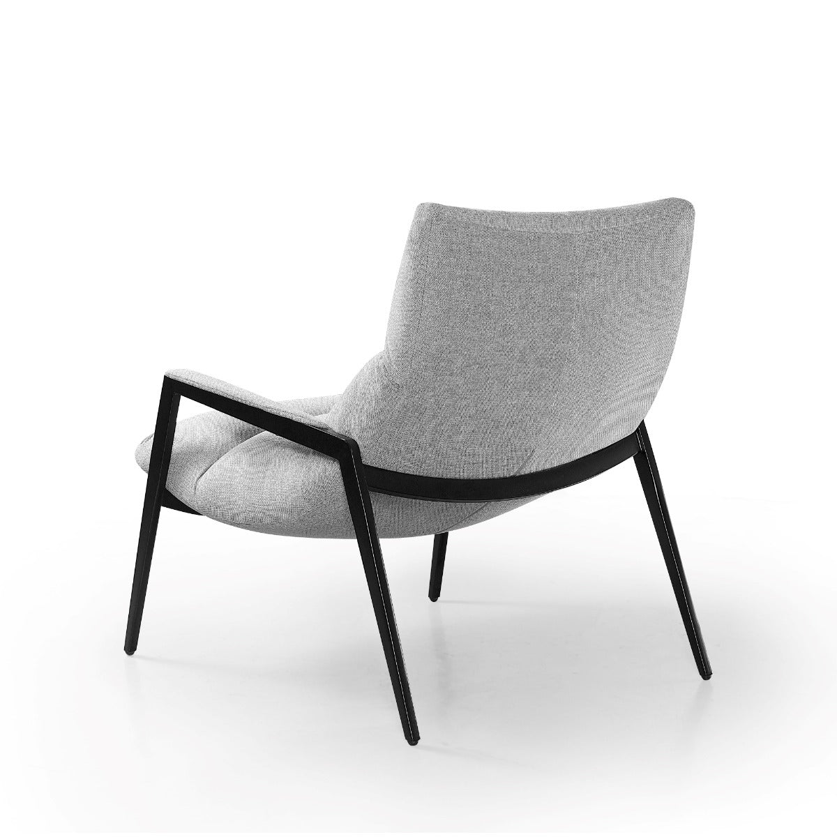 Modrest Modern Homer Accent Grey Fabric Chair