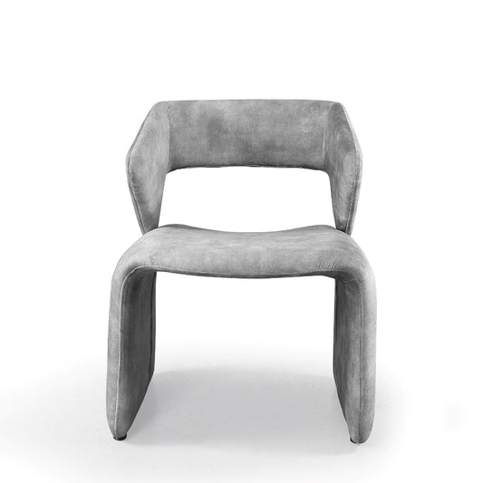 Modrest Modern Linus Accent Light Grey Chair