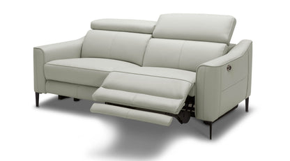 Divani Casa Eden Modern Grey Leather Sofa Set