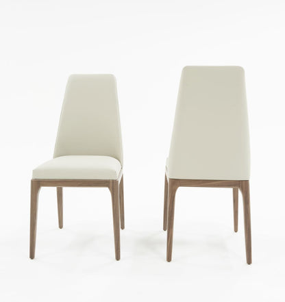 Modrest Encino Modern Grey and Walnut Dining Chair