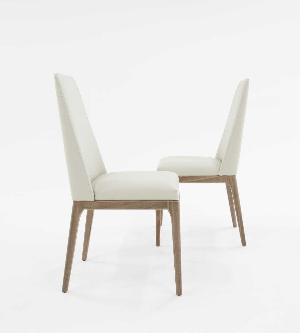 Modrest Encino Modern Grey and Walnut Dining Chair
