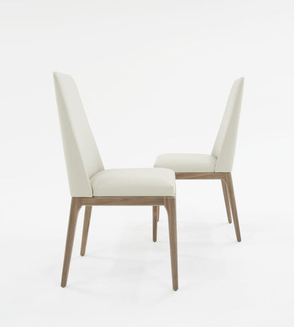 Modrest Encino Modern Grey and Walnut Dining Chair