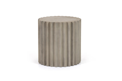 Modrest Evadale Modern Grey Concrete End Table
