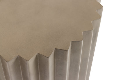 Modrest Evadale Modern Grey Concrete End Table