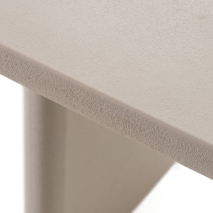 Modrest Evermore Modern Grey Faux Cement Coffee Table