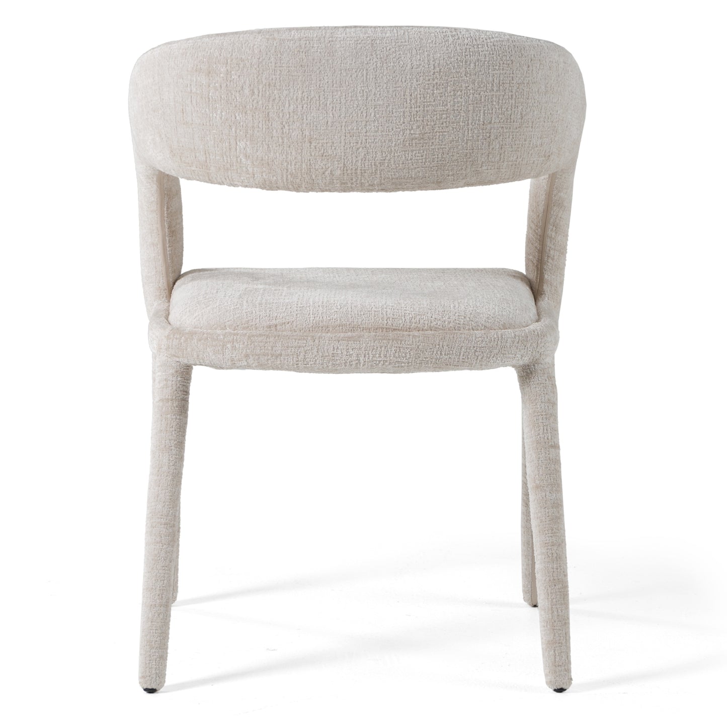 Modrest Faerron Modern Light Grey Fabric Dining Chair