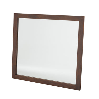 Nova Domus Fantasia Contemporary Dark Walnut Mirror