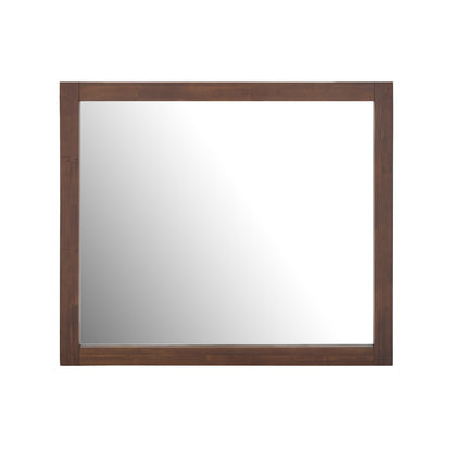 Nova Domus Fantasia Contemporary Dark Walnut Mirror