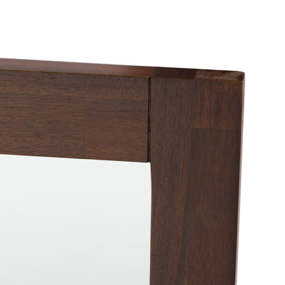 Nova Domus Fantasia Contemporary Dark Walnut Mirror
