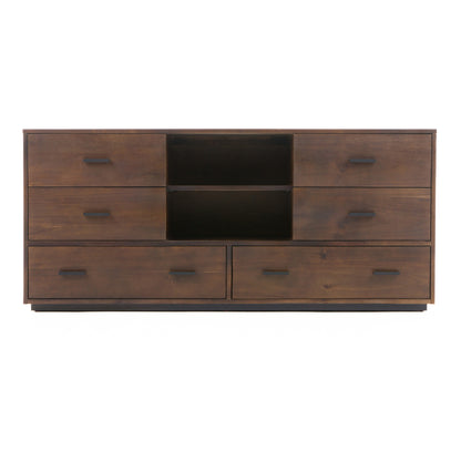 Nova Domus Fantasia Contemporary Dark Walnut Dresser