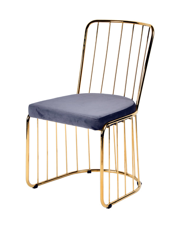 Modrest Holly Modern Grey Fabric Dining Chair