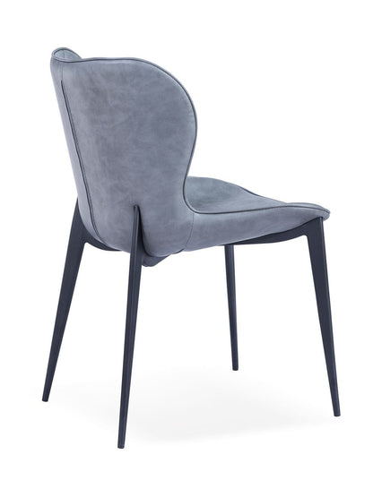 Modrest Felicia Modern Grey and Black Dining Chair