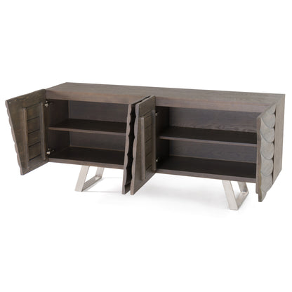 Modrest Finley Mid-Century Grey Ash Buffet