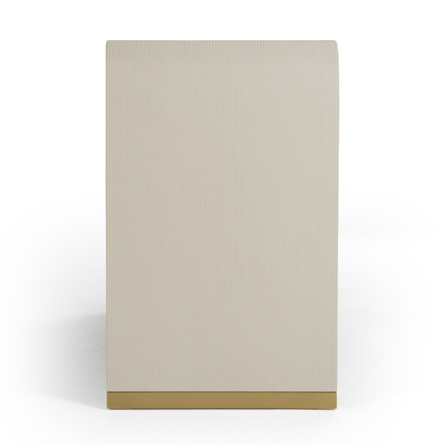 Modrest Florence Modern Beige Shagreen Gold Dresser