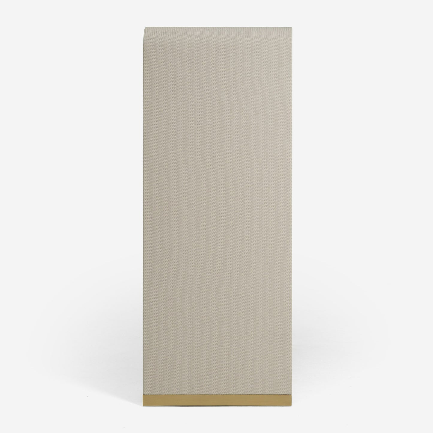 Modrest Florence Modern Beige Shagreen Gold Chest