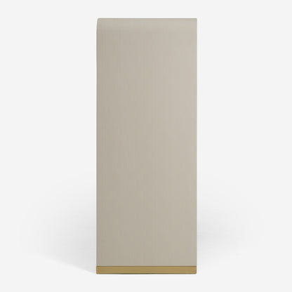 Modrest Florence Modern Beige Shagreen Gold Chest