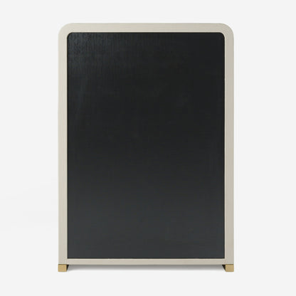 Modrest Florence Modern Beige Shagreen Gold Chest
