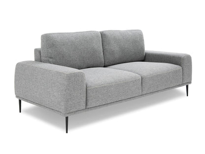 Divani Casa Fonda Modern Grey Fabric Sofa