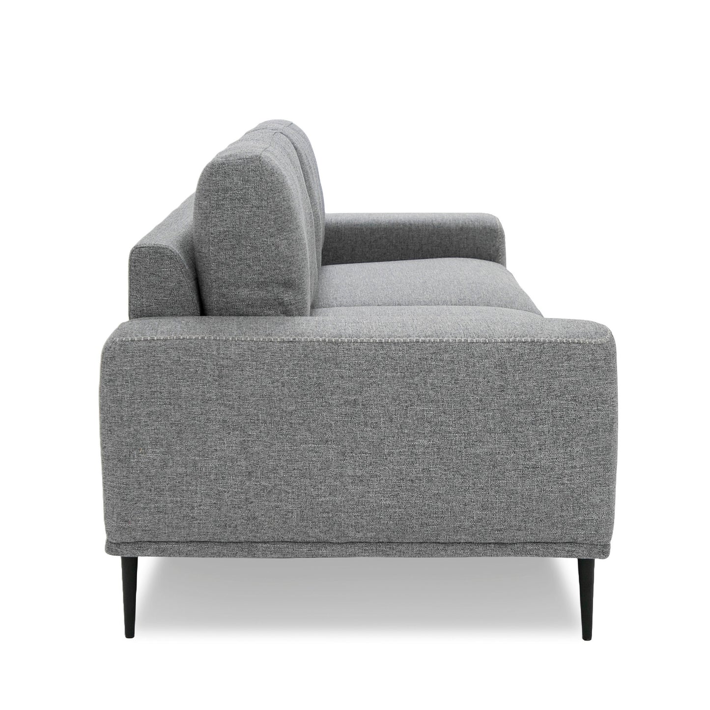 Divani Casa Fonda Modern Grey Fabric Sofa