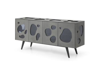 Modrest Fontana Modern Grey Buffet
