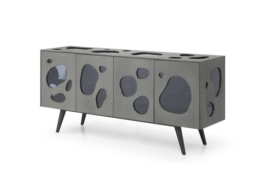 Modrest Fontana Modern Grey Buffet