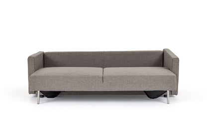 Divani Casa Fredonia Modern Grey Fabric Sofa Bed