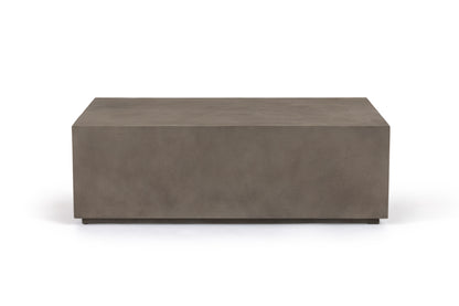 Modrest Fresno Modern Grey Concrete Coffee Table
