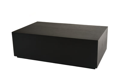 Modrest Fresno Modern Black Concrete Coffee Table