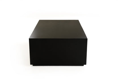 Modrest Fresno Modern Black Concrete Coffee Table