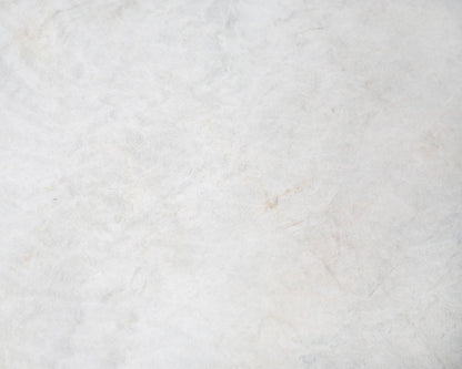 Modrest Gabbro High Glam White Marble and Gold Coffee Table