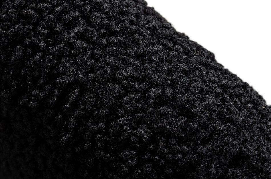 Modrest Garvin Glam Black Gold Fabric Accent Chair