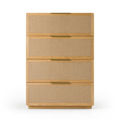 Modrest Gavin Modern Natural Ash Rattan Chest