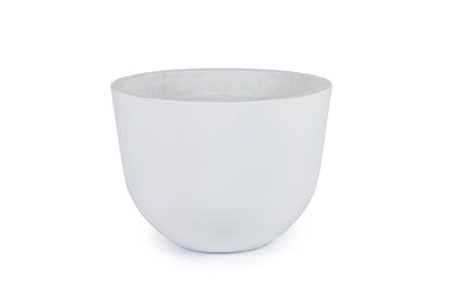 Modrest Goliad Modern White Concrete Planters Set of 3