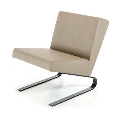 Relax Contemporary Taupe Lounge Chair