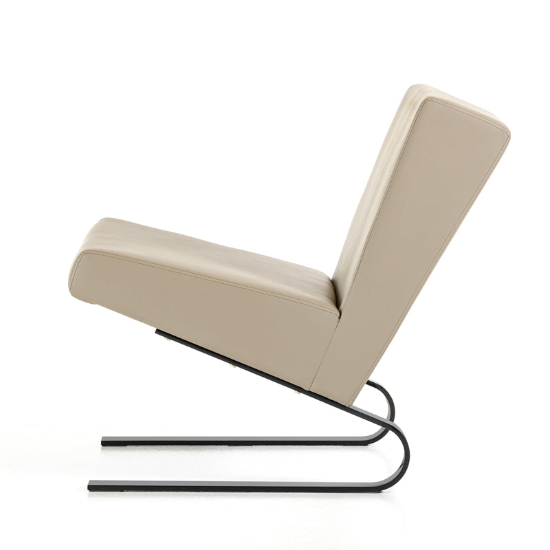Relax Contemporary Taupe Lounge Chair