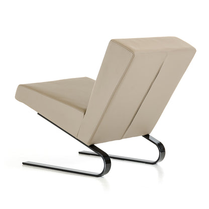 Relax Contemporary Taupe Lounge Chair