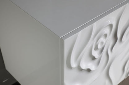 Modrest Gwen Modern White High Gloss Buffet