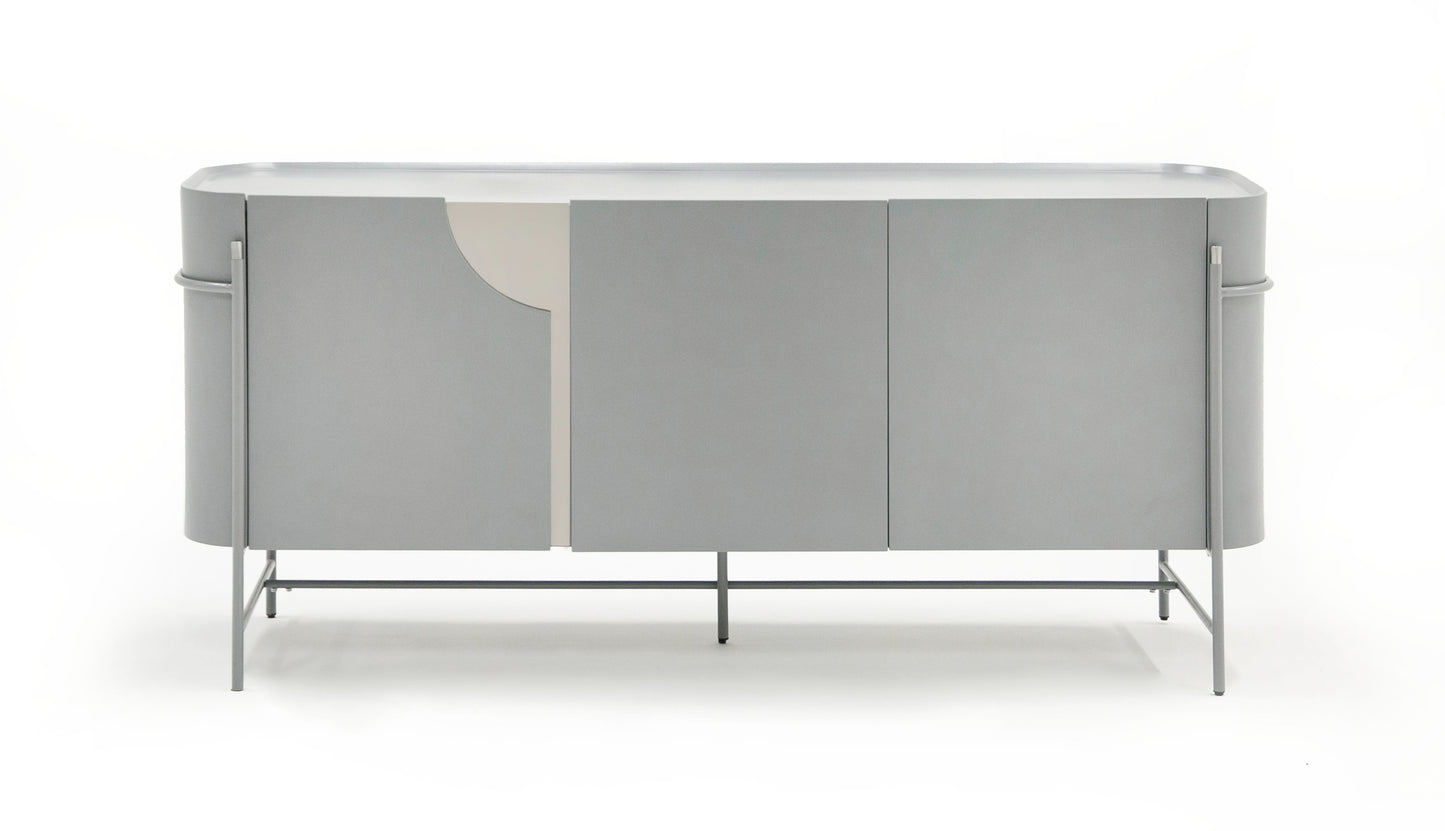 Modrest Hadley- Matte Grey Buffet