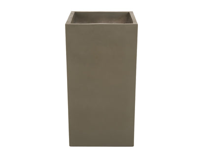 Modrset Helotes Modern Grey Concrete Planter