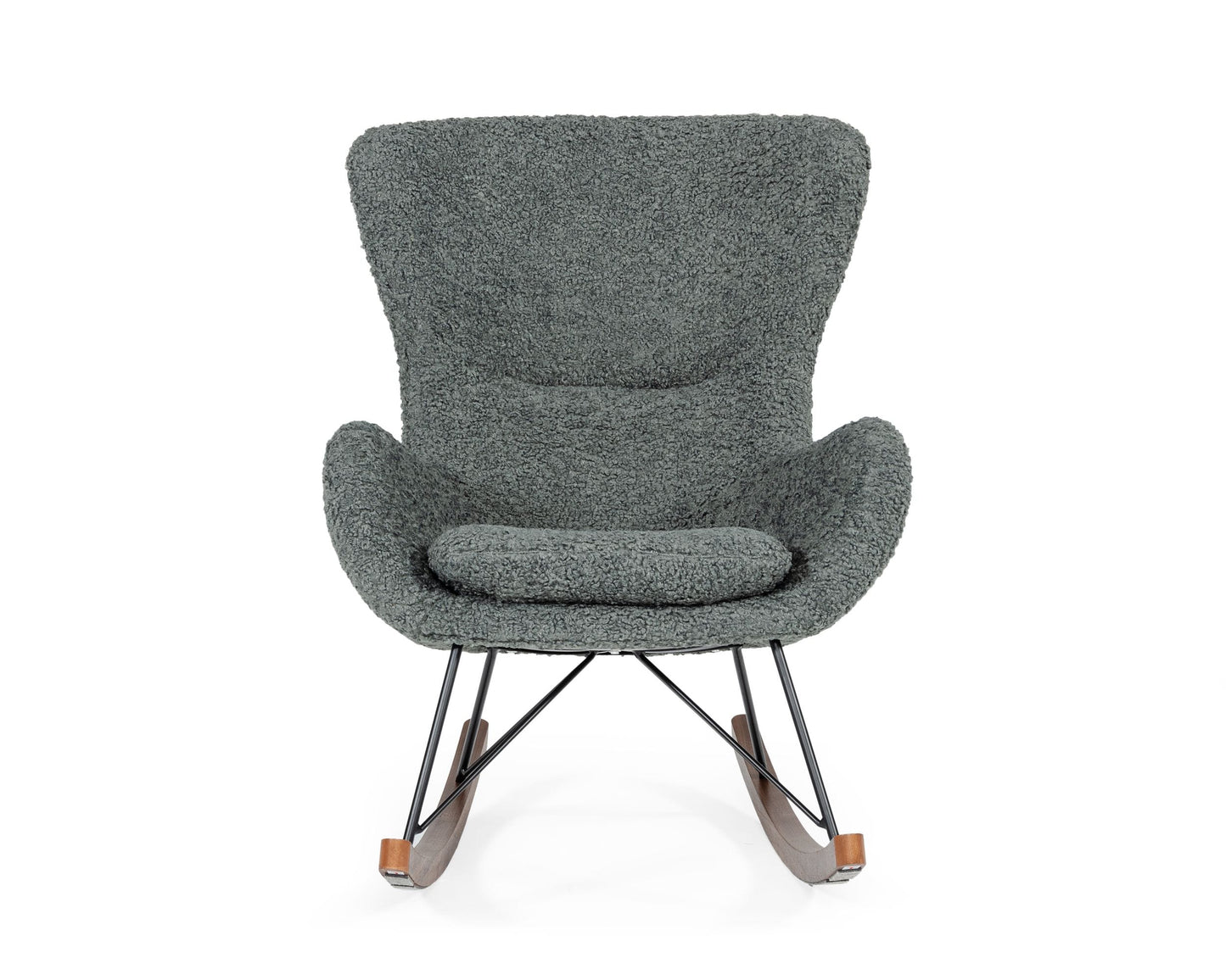 Modrest Ikard Modern Grey Sheep Rocking Chair