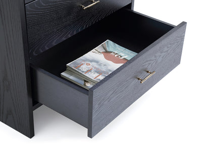 Modrest Wales Modern Smoked Ash Chest
