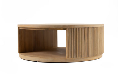Modrest Jacobson Modern Natural Acacia Coffee Table