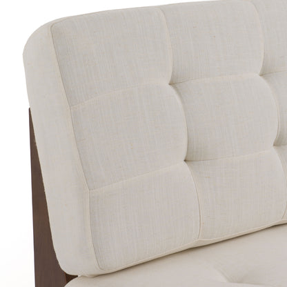 Modrest Kaylie Contemporary Off White Accent Chair
