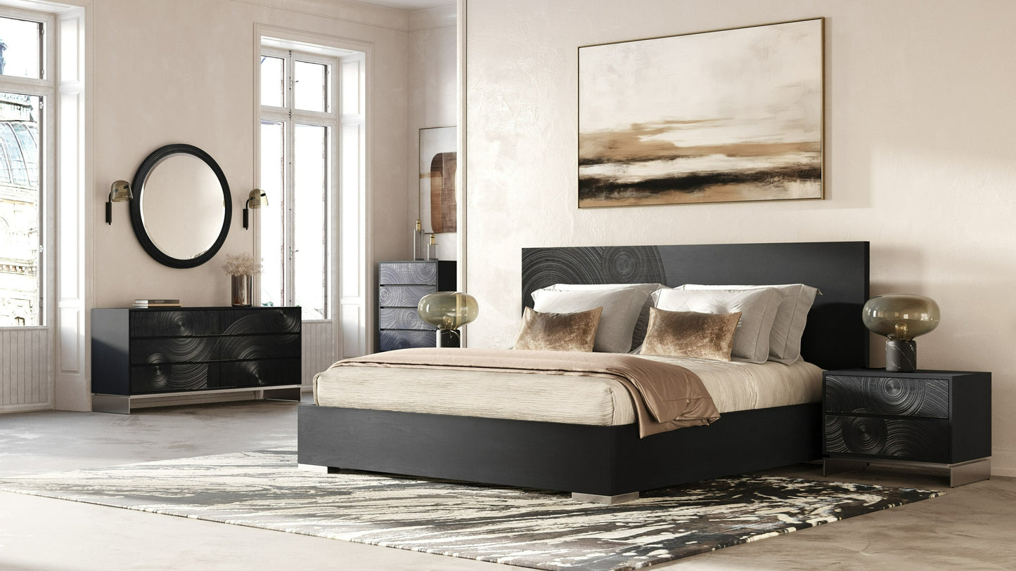 Lamod Cirque Modern Black Ash Chest
