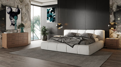 Modrest Lamont Modern Fabric Bed