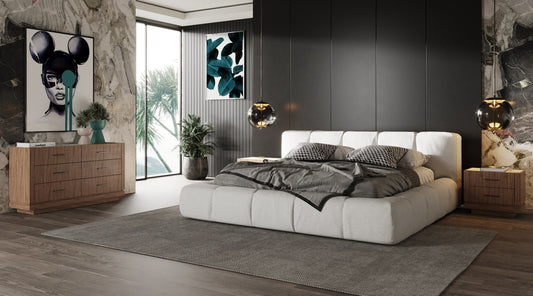 Modrest Lamont Modern Fabric Bed
