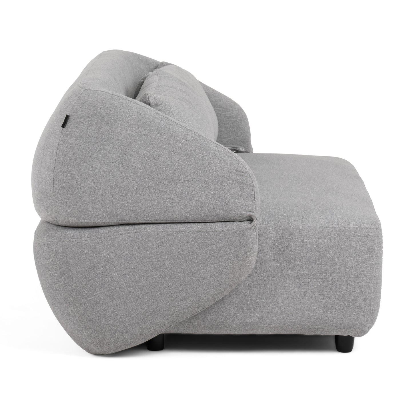 Divani Casa Lerner Modern Light Grey Fabric Sofa Bed