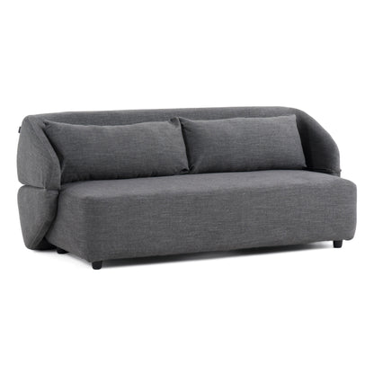 Divani Casa Lerner Modern Dark Grey Fabric Sofa Bed